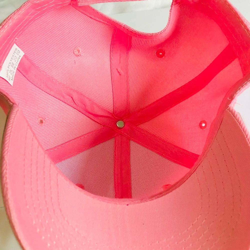 Pink Rhinestone Embellished Cap - Picture 4 of 11